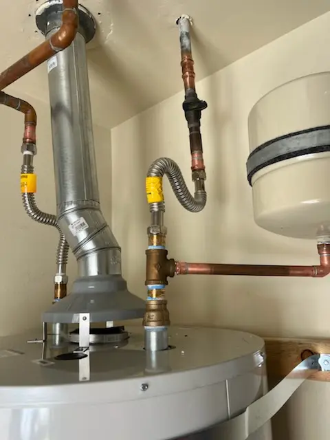 Water heater installation and plumbing repair in Stonefield